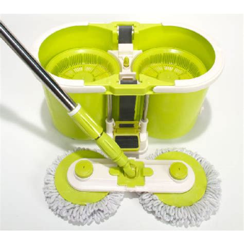 smart twin spin mop